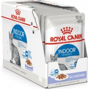 Royal Canin Sterilised Indoor WET in jelly  85g x 12 tk