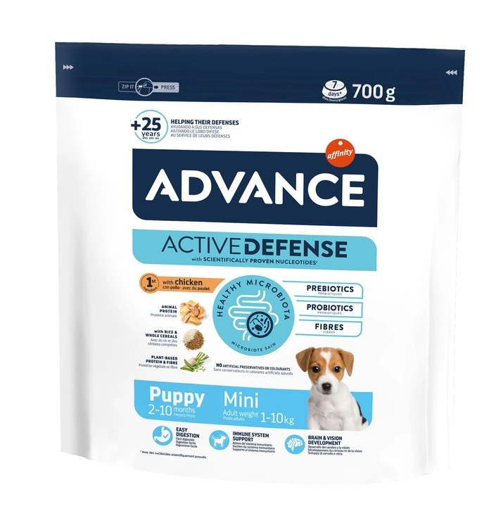 Advance Mini Puppy Protect Chicken &Rice 0,7kg