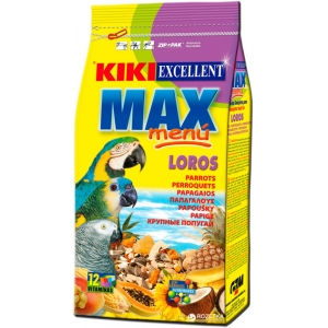 Kiki Max Menu Parrots 1,0kg