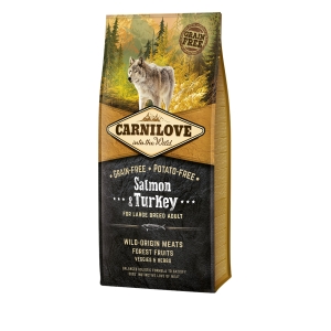 CarniLove Salmon & Turkey for Large Breed Adult koeratoit 12 kg