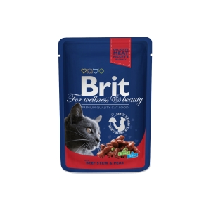 Brit Premium Beef Stew & Peas einekotike kassidele 100g