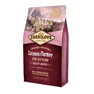 CarniLove Salmon & Turkey for Kittens kassitoit 2 kg