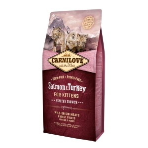 CarniLove Salmon & Turkey for Kittens kassitoit 6 kg