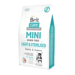 Brit Care Mini Light & Sterilised teraviljavaba koeratoit 2 kg