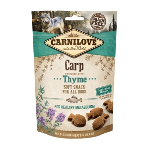 CarniLove Dog Snack Carp & Thyme maiused koerale 200g