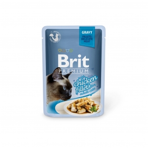 Brit Premium Delicate Chicken Gravy märgtoit kassidele 85g