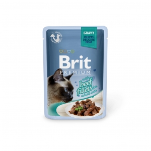 Brit Premium Delicate Beef Gravy einekotike kassidele 85g