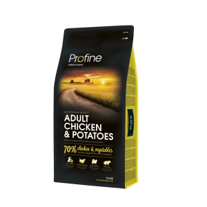 Profine Adult Chicken & Potatoes koeratoit 15 kg