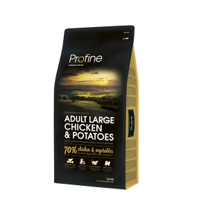 Profine Adult Large Chicken & Potatoes koeratoit 15 kg