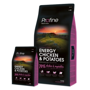 Profine Energy Chicken & Potatoes koeratoit 15kg