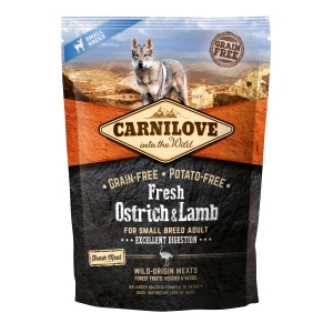 CarniLove FRESH Ostrich & Lamb S Ad 1.5 kg