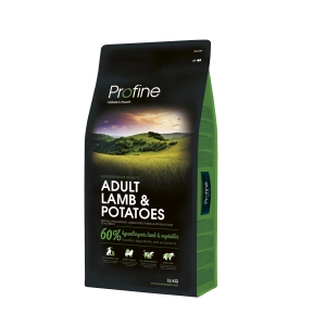 Profine Adult Lamb & Potatoes koeratoit 15 kg