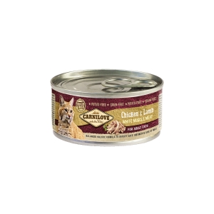 CarniLove cat Chicken & Lamb konserv kassidele 100g