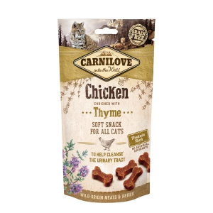 Carnilove Cat Snack Chicken Thyme närimismaiused kassile 50g