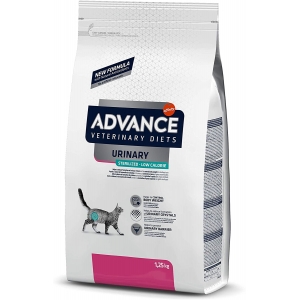 ADVANCE Veterinary Diets Cat Urinary Sterilized Low Calorie 1,25kg