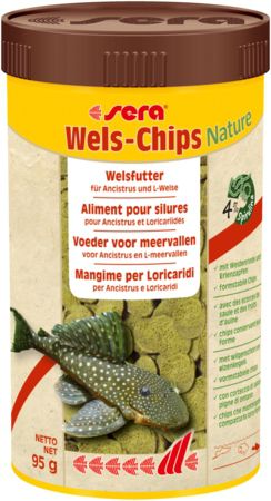 Sera Wels-Chips Nature 250ml/95g