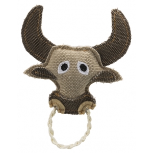 Bull with rope ring, 16 cm