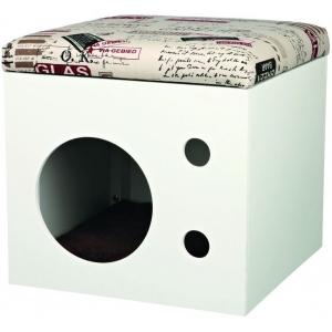 Kassimaja Cat Box 40x38x40cm white