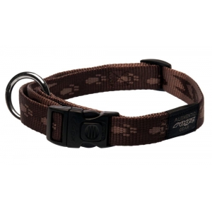 Rogz Dog Collar K2 20mm/34-56cm chocolate