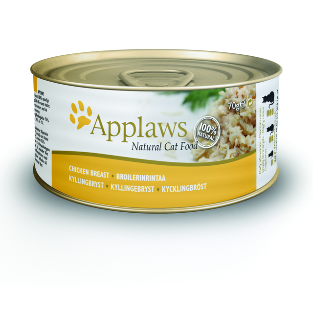 Applaws Natural Wet Cat Food, Chicken 70 g