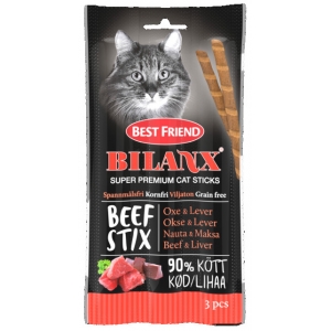 Best Friend Bilanx veisemaksapulgad kassidele 3 X 15 g