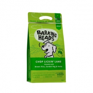 Barking Heads Dry Dog Food - Chop Lickin' Lamb, for Joint Health 2 kg