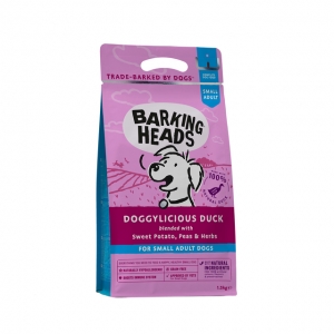 Barking Heads Doggylicious Duck koeratoit väike tõug 1,5 kg