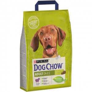 Dog Chow Adult для взрослых собак, с ягненком 2,5 kg