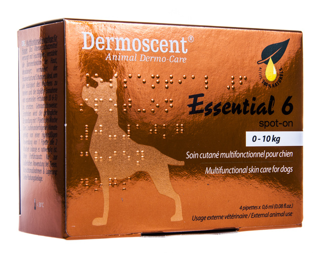 DERMOSCENT ESSENTIAL6 SPOT-ON DOG 0-10KG 0,6ML N4