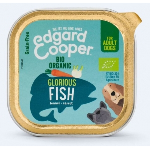 Edgard Cooper koerakonserv orgaanilise kalaga, 100 g