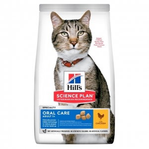 Hill's Science Plan Feline Adult Oral Care with Chicken 1,5kg