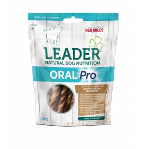 Leader Oral Pro maius koerale pruun riis/jõhvikas 130g