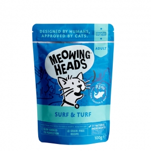 Meowing Heads Supurrr Surf & Turf 100 g