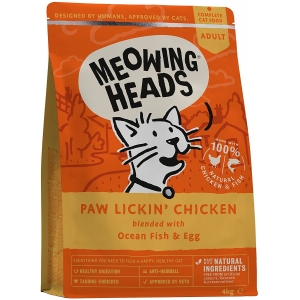 Meowing Heads Paw Lickin With Chicken 4 kg
