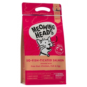 Meowing Heads So- Fish- Ticated  kuivtoit kassidele 1, 5 kg