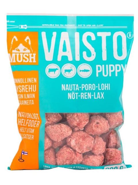 Mush Vaisto kutsika toortoit veis/põder/lõhe 800 g