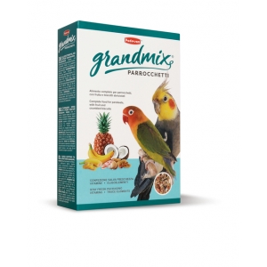 Padovan GrandMix Parrochetti täistoit papagoidele 850 g