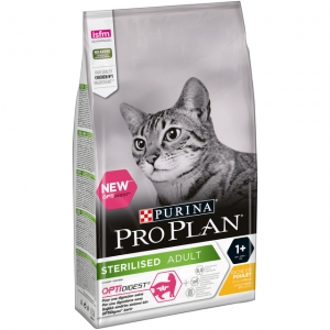 Purina Pro Plan Sterilised Optidigest kassitoit, kanaga 1,5 kg