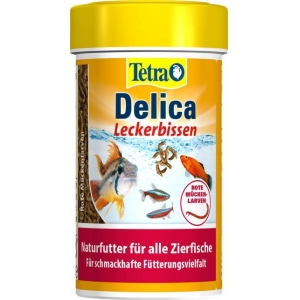 Tetra kalade täissööt Delica Bloodworms 100 ml