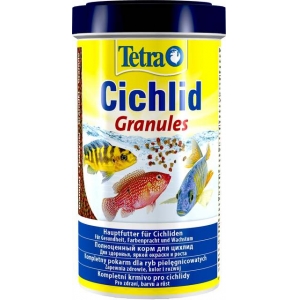 Tetra kalade täissööt Cichild graanulid 500 ml