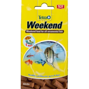 Tetra kalade täissööt Weekend 10 tk