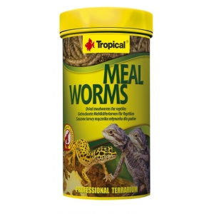 Tropical reptiilide täiendsööt Meal Worms 250 ml