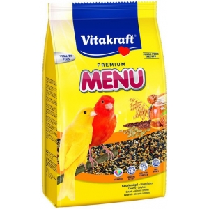 Vitakraft kanaarilindude täissööt Premium Menu, 500 g