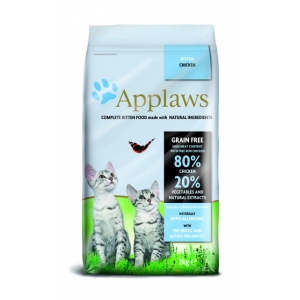 Applaws, Grain Free Dry Kitten Food with Chicken 2 kg