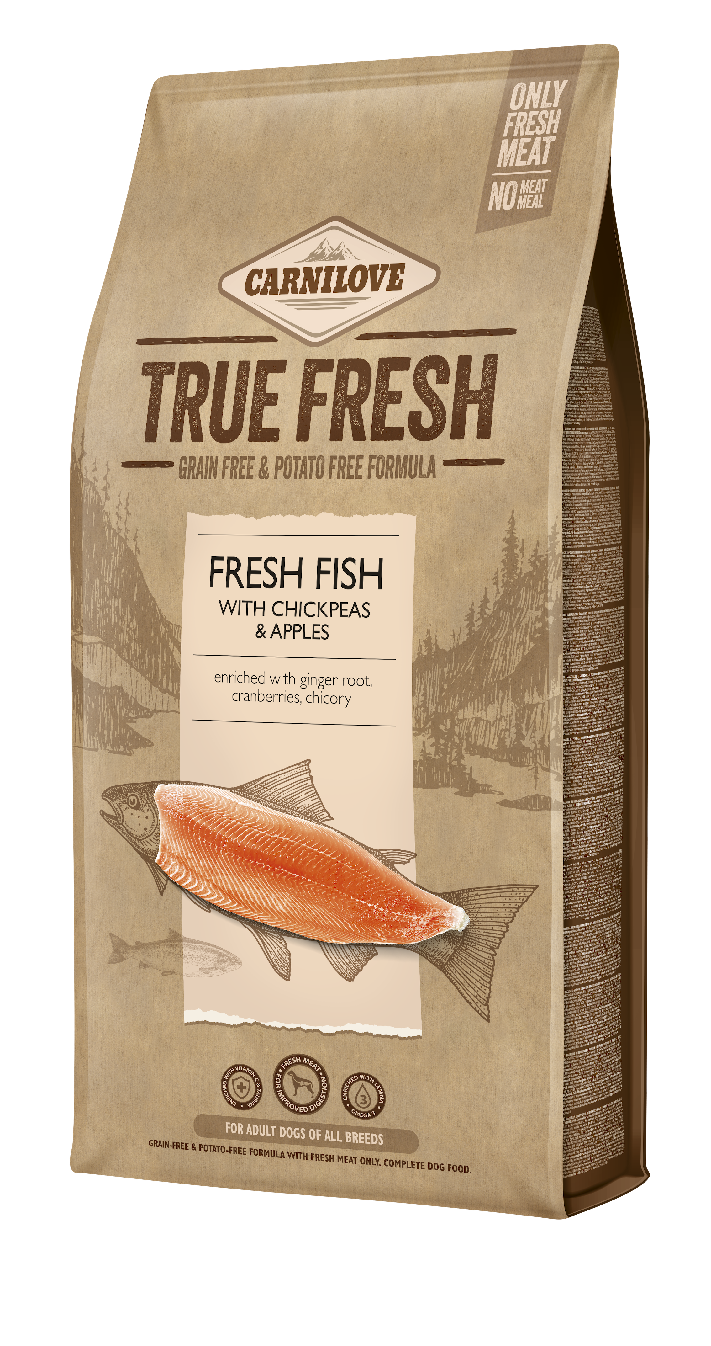 Carnilove True Fresh Fish koeratoit 11.4kg