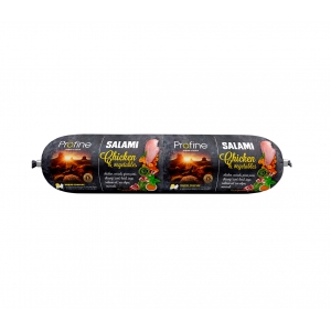 Profine Chicken & Vegetables Salami vorst koertele 800g