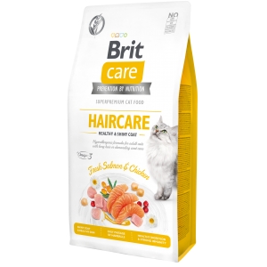 Brit Care Cat Grain-Free Haircare Healthy & Shiny coat kassitoit 7 kg