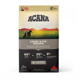 Acana Light & Fit Dog Dry Food 11.4kg