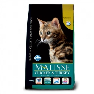 Farmina Matisse Adult Cat Chicken & Turkey 400gr