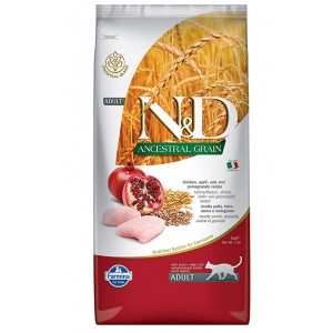 Farmina N&D Ancestral Grain Cat Adult Chicken & Pomegranate 5kg